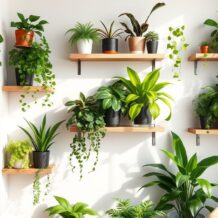 Półki na rośliny do małego mieszkania: jak zaaranżować zieleń, oszczędzając przestrzeń i zachowując porządek
