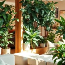 Rośliny w mieszkaniu jako naturalne przegrody: jak efektywnie i estetycznie dzielić przestrzeń