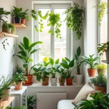 Rośliny do małego mieszkania: jak wybrać i zaaranżować zieleń bez zagracania przestrzeni