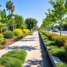 Rośliny przy ciągach komunikacyjnych: jak zaplanować układ, by nie przeszkadzały i wspierały komfort użytkowania